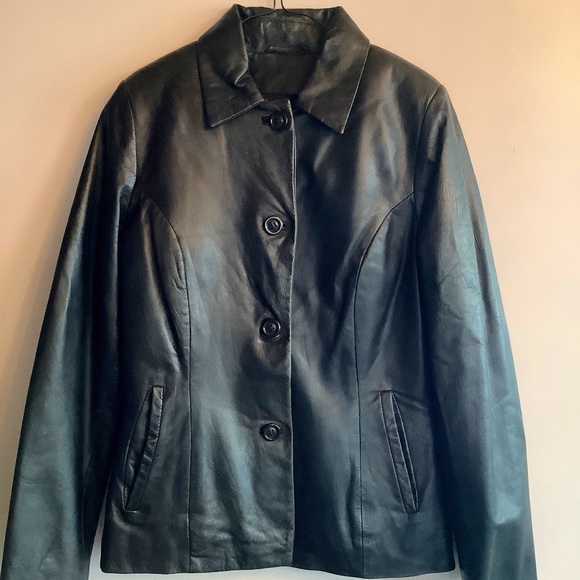 Vintage Oscar Leopold Leather Jacket - Picture 1 of 7